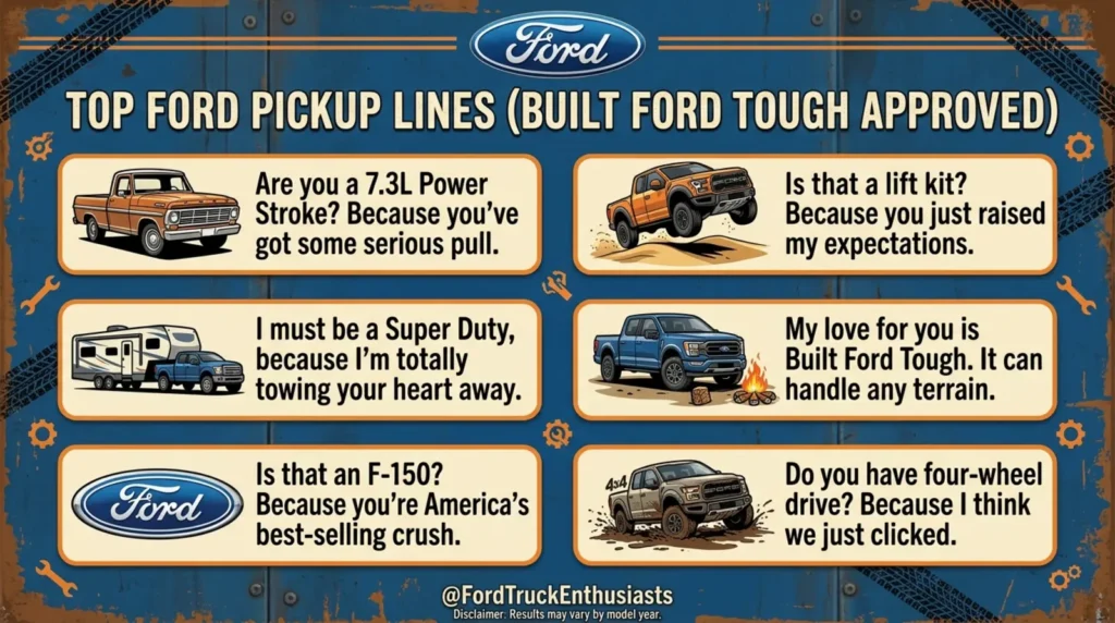 ford pick up lines
