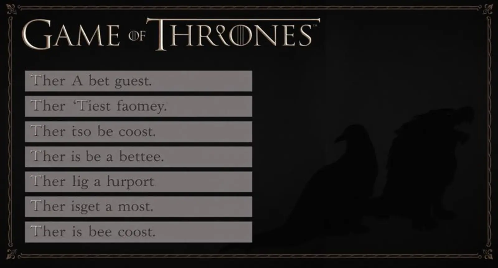 game of thrones pick up lines