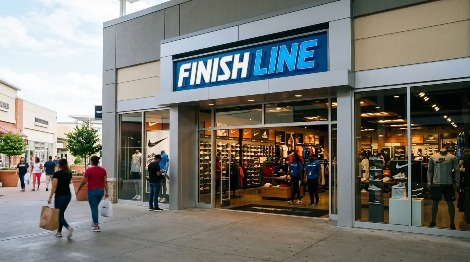 pick up in store finish line
