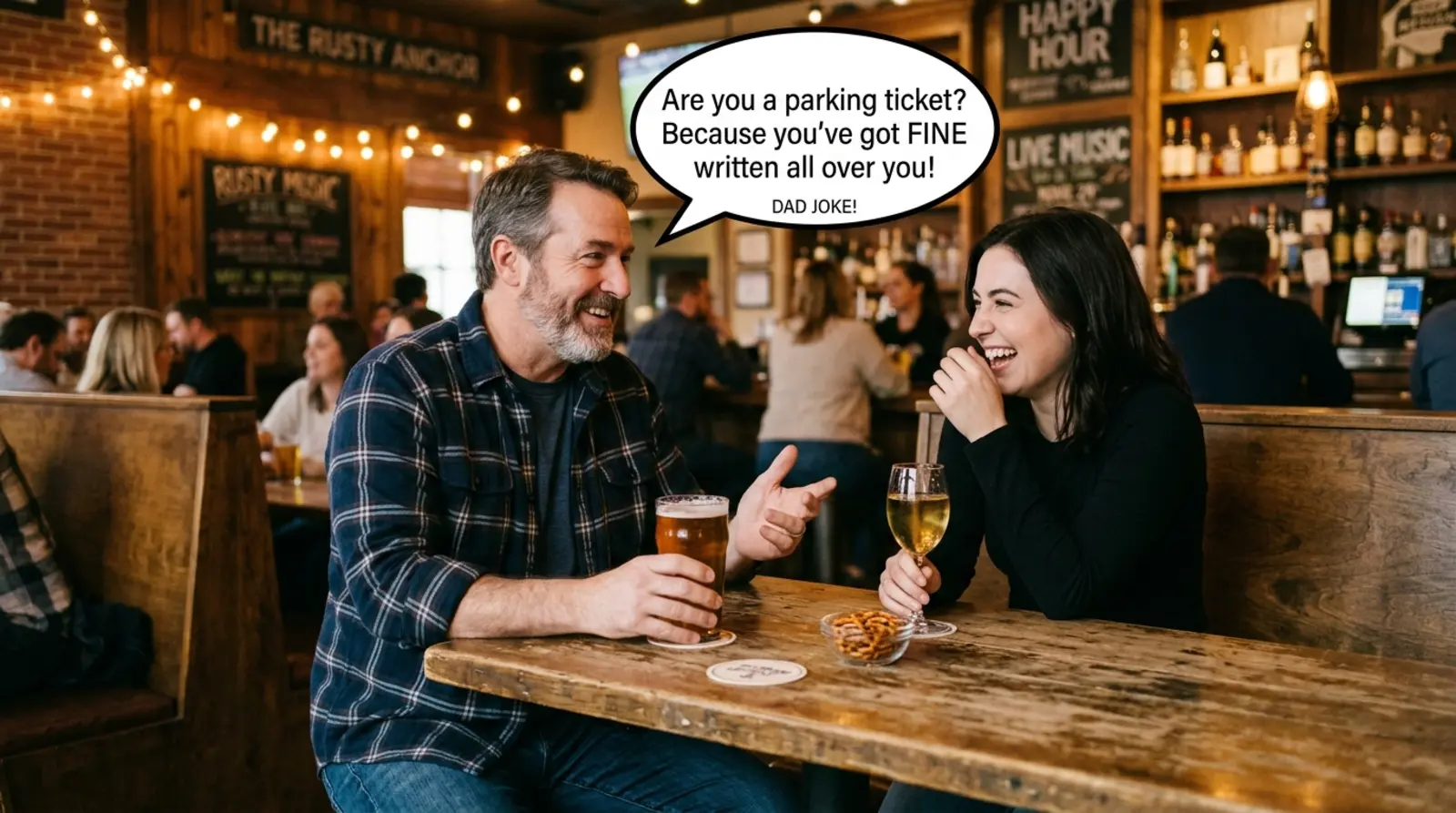 pick up line dad jokes
