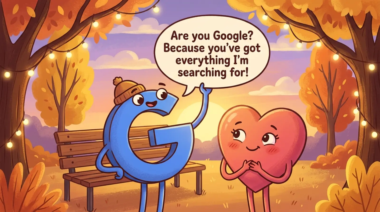 pick up line google