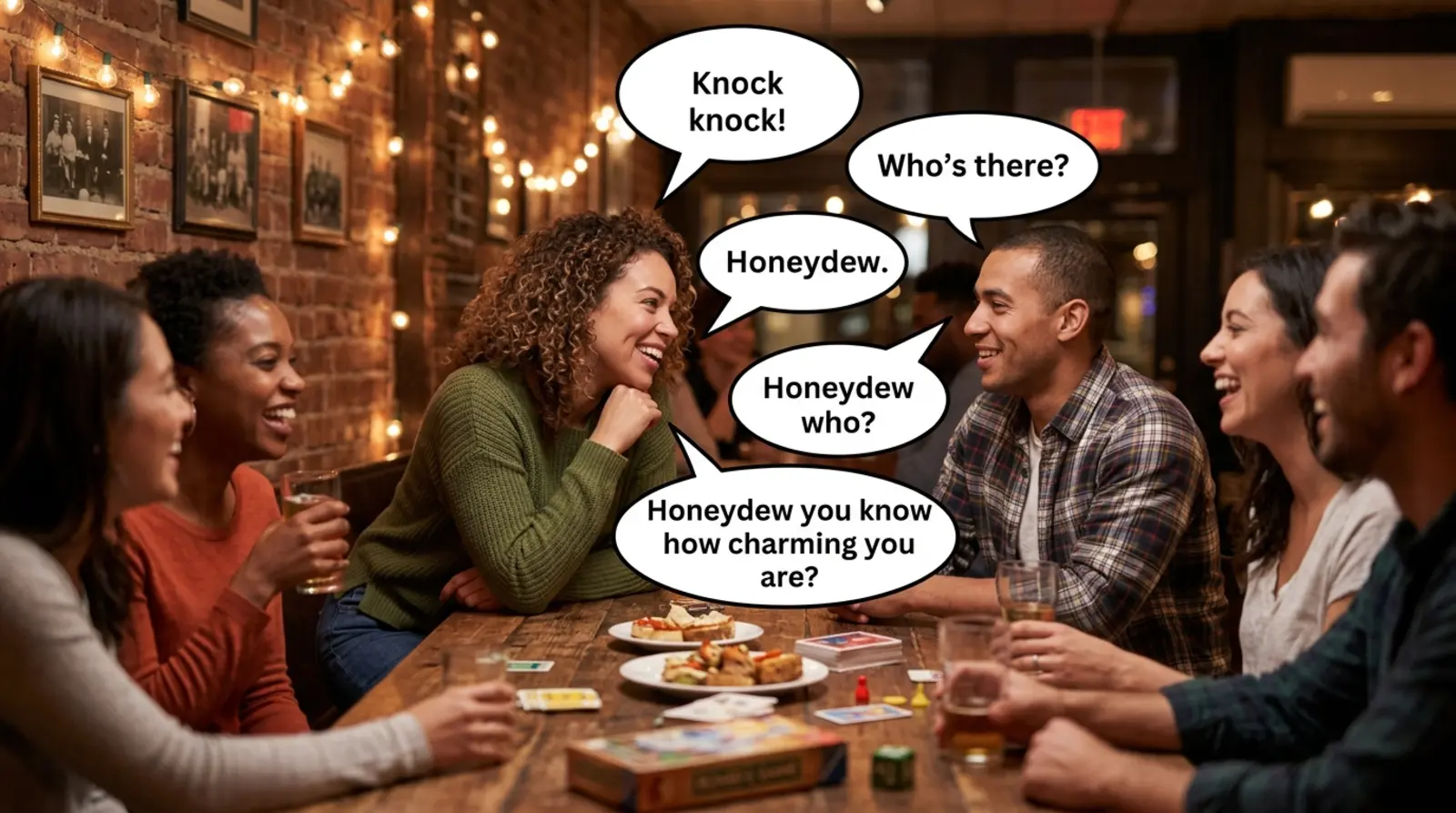 pick up lines flirty knock knock jokes